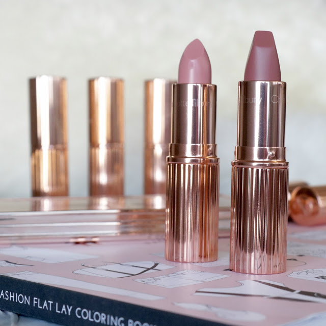 charlotte tilbury pillow talk valentine lipstick collection swatches