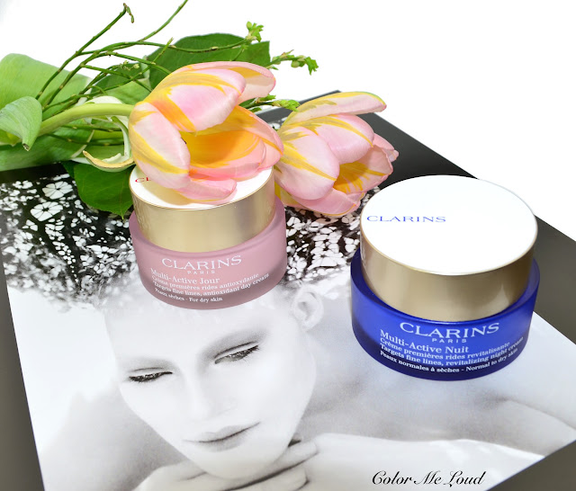 Clarins Multi-Active Jour/Nuit Skincare, Review & Mother's Day Giveaway
