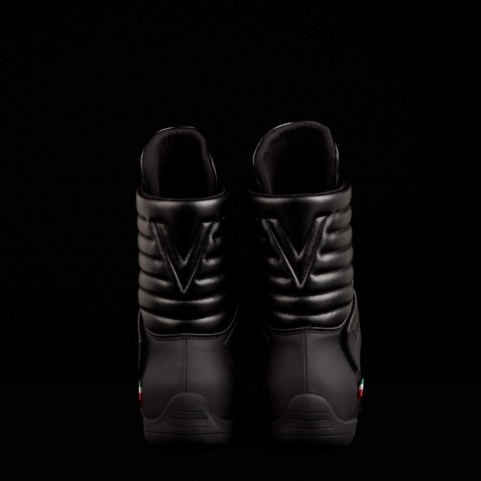 gold and black boxing boots