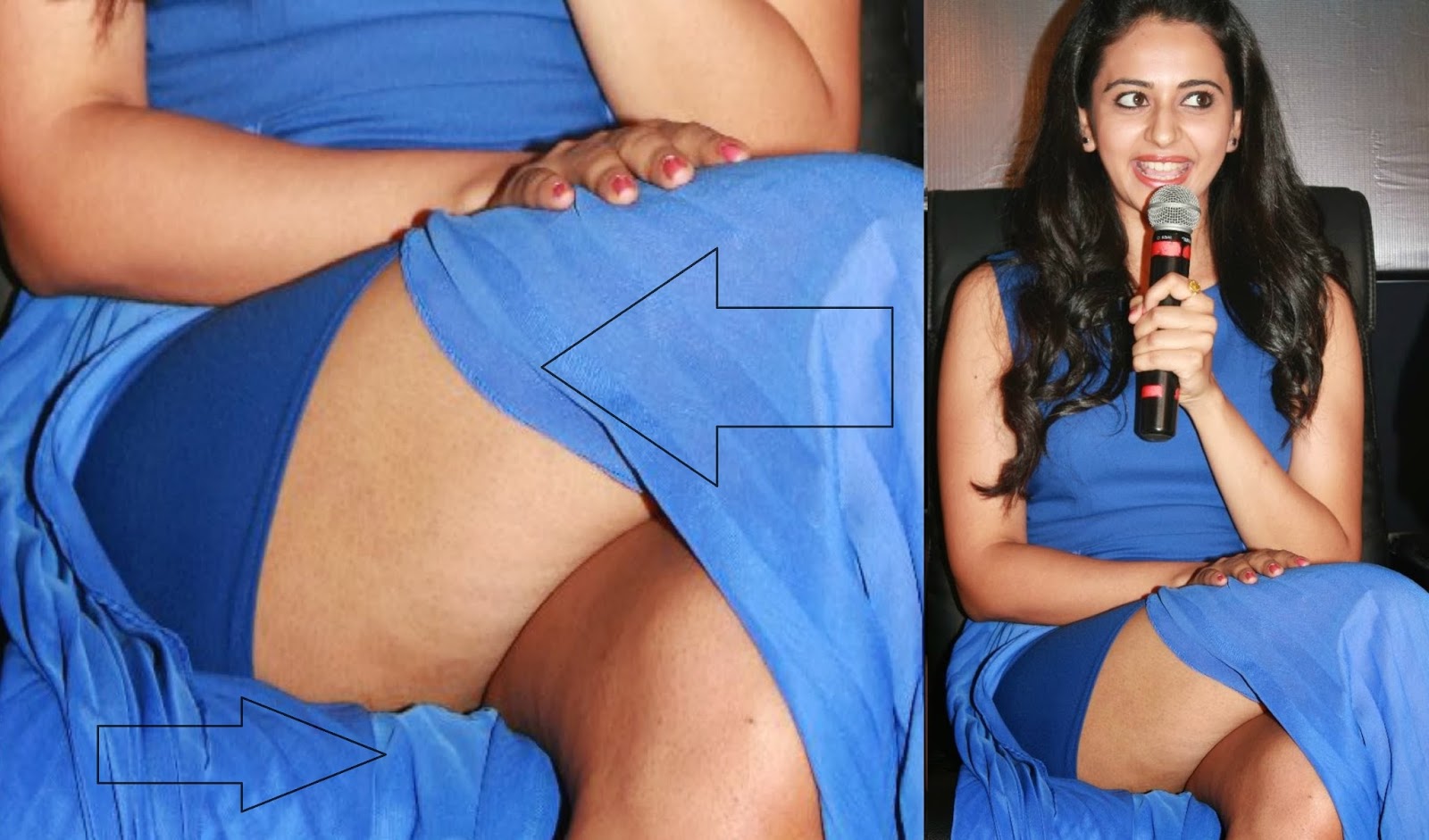 All Crispy Stuff : Rakul Preet Singh Sexy hot unseen boobs belly ...
