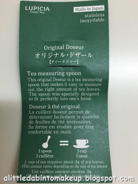 Cuillères/doseurs à thé Made in Japan