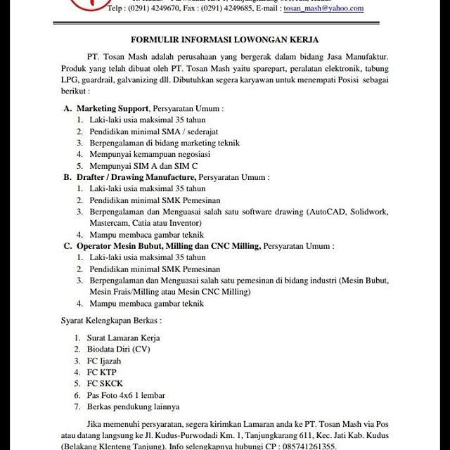 Kelengkapan Berkas Cv Guru Ilmu Sosial