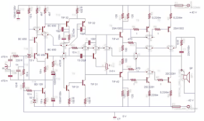 500Watt Power Amplifier Circuit