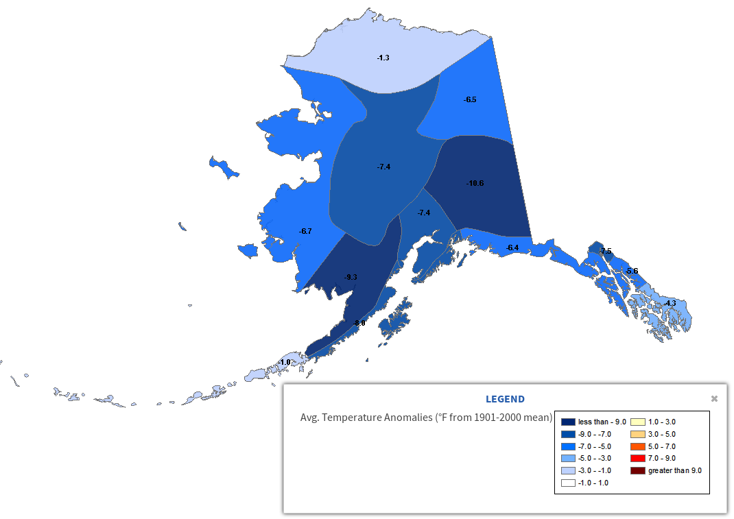 Deep Cold Alaska Weather & Climate North Slope Winter Warmth