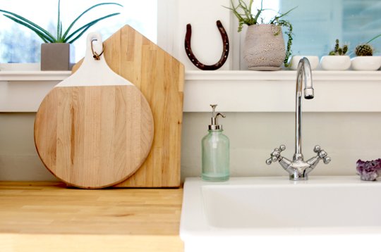 Como hacer una tabla de cortar original para la cocina