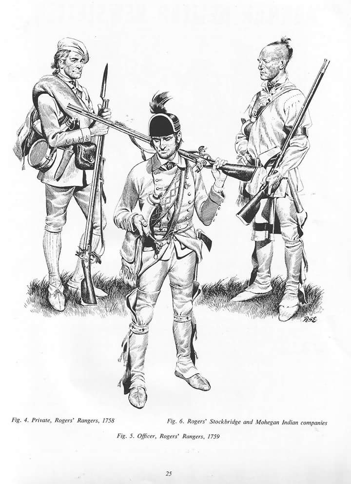 Flintlock and tomahawk