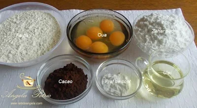 Preparare prajitura cu nuca - etapa 1