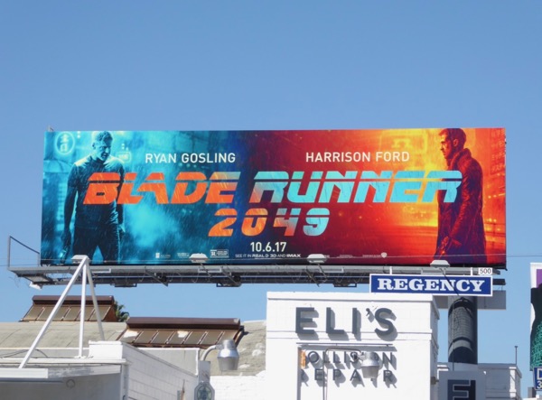 Blade Runner 2049 movie billboard