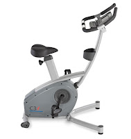 LifeSpan C3i Upright Exercise Bike, with 16 levels of ECB magnetic resistance & 21 workout programs