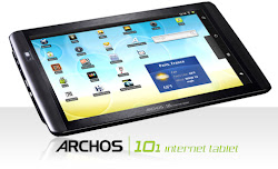 Archos 101 Internet Tablet with capacitive multitouch screen