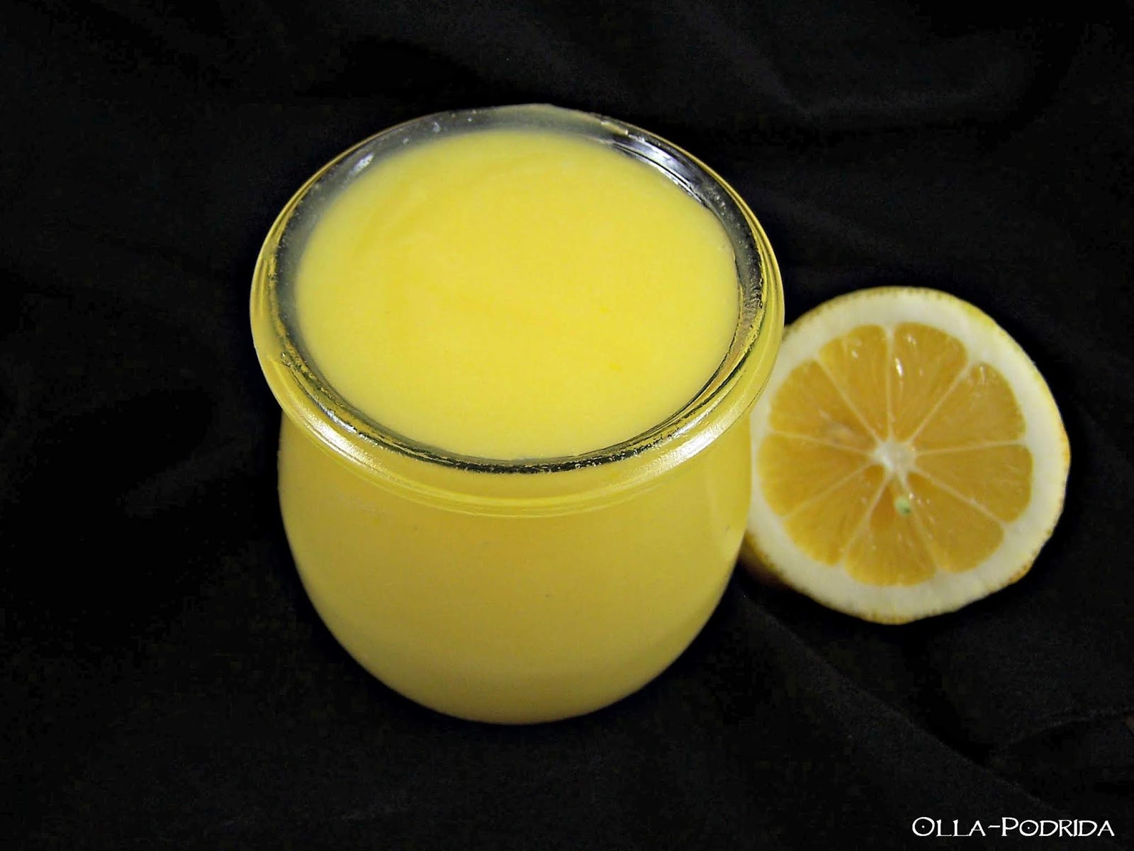 OllaPodrida Microwave Meyer Lemon Curd