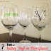 how to seal vinyl on wine glasses