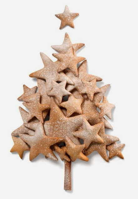 Μπισκοτόδεντρα Χριστουγεννιάτικα