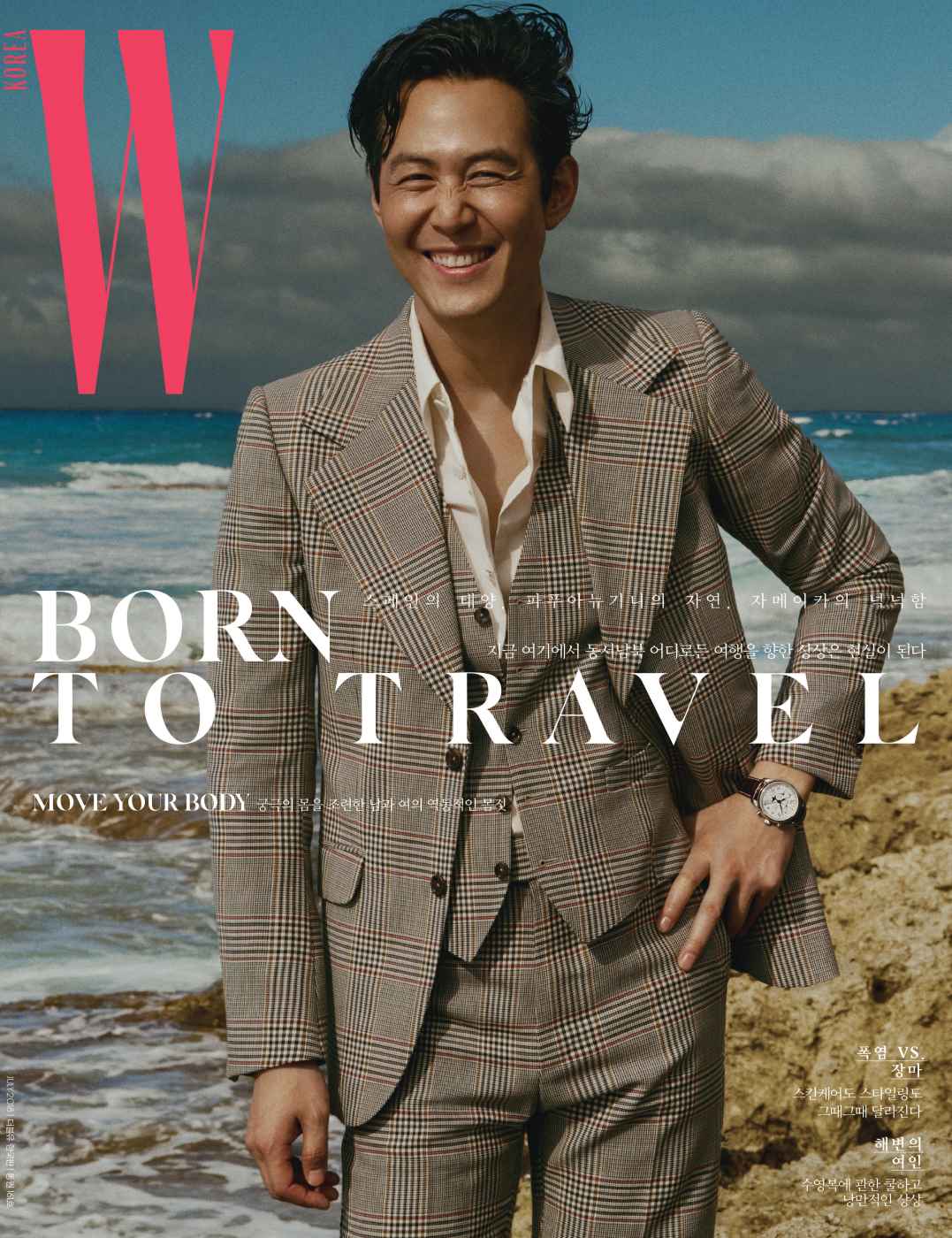 Ha Jung-woo, Lee Jung Jae y Jung Woo Sung para W Magazine Korea | Male
