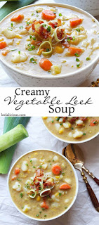 vegetable leek soup