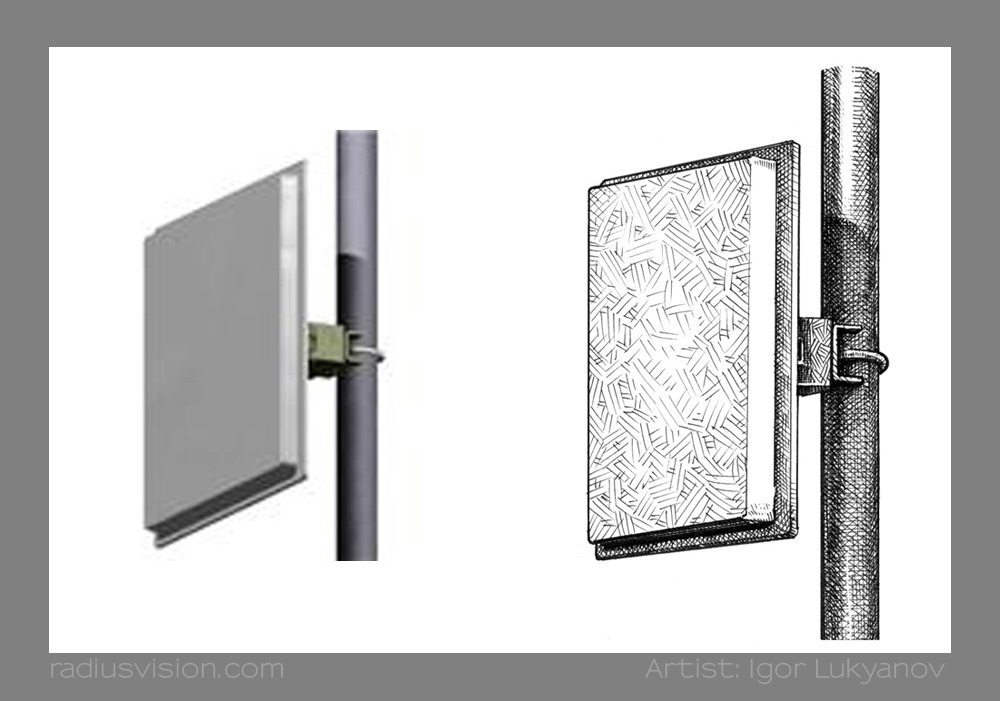 Technical Illustrations for IP Video Systems Business