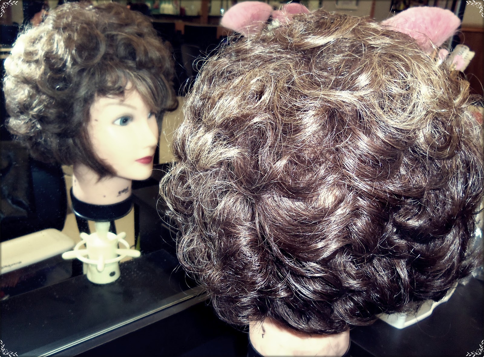 Haircut and Style Please Roller Set on Short Hair