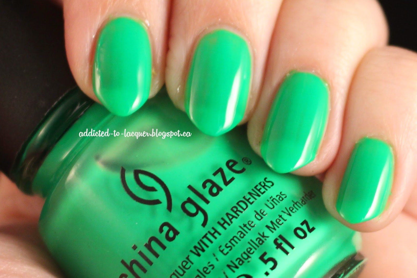 3. China Glaze Nail Lacquer in "Kiwi Cool-Ada" - wide 2