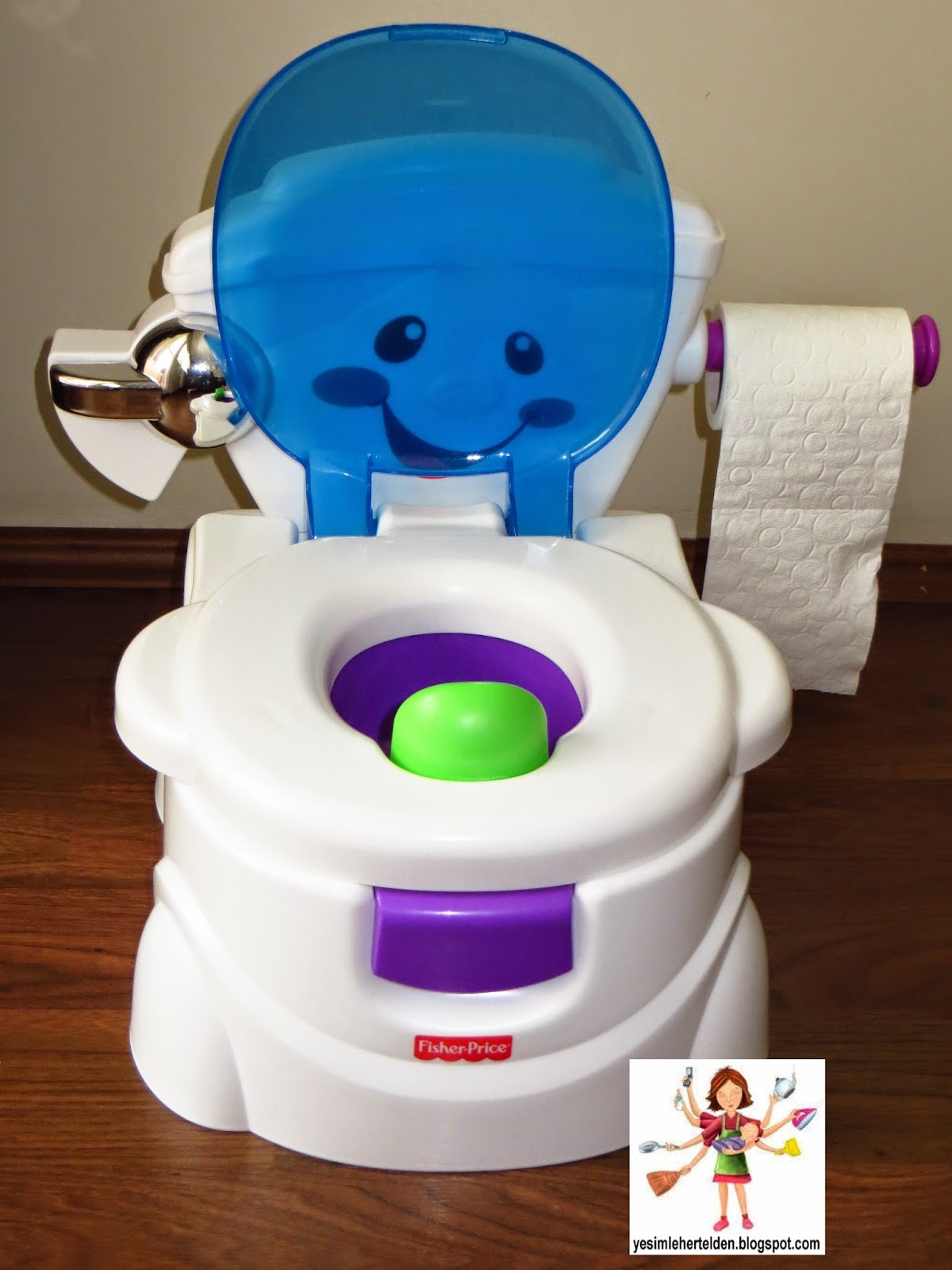 Fisher Price Eğitici Eğlenceli Tuvalet Yeşimle Her