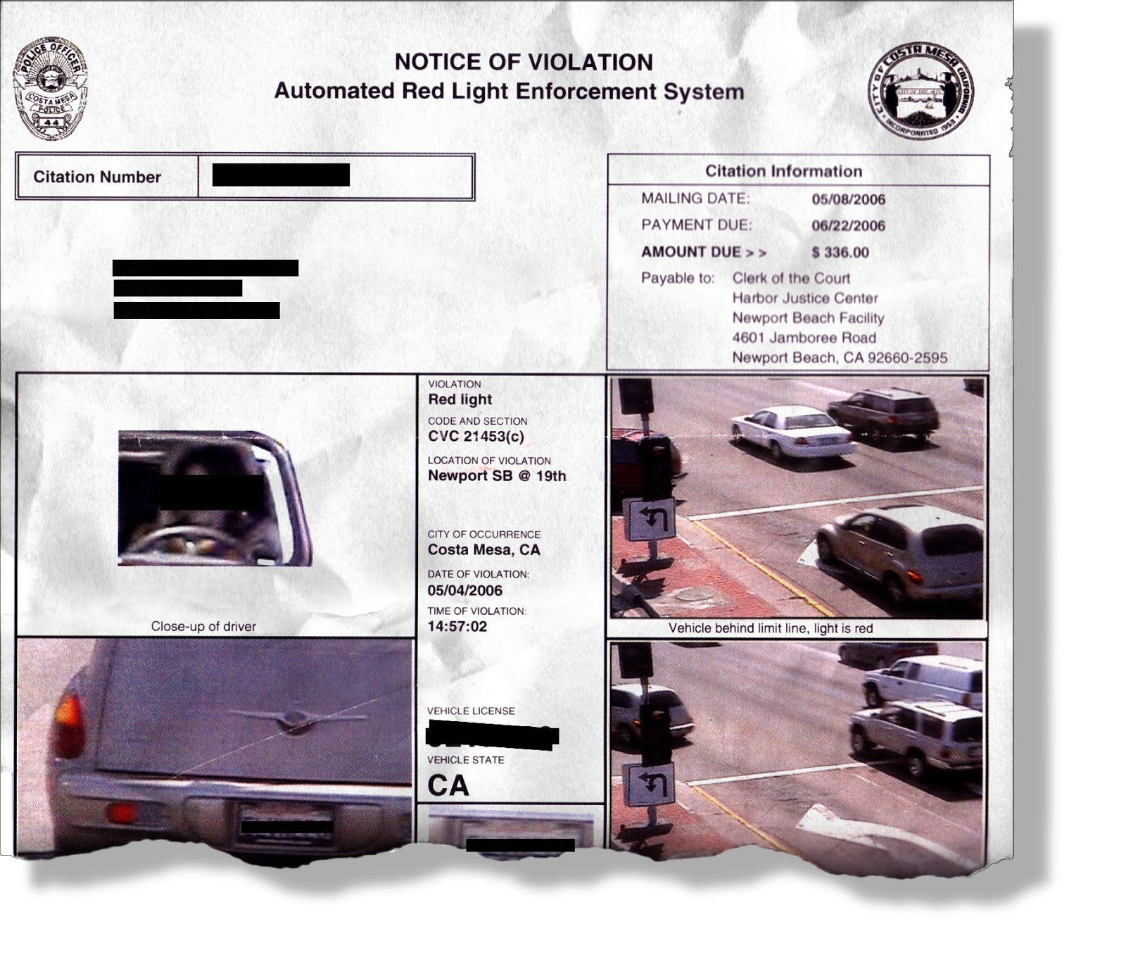 No More Red Light Camera Tickets. Make Your Car Invisible To