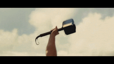 Thor getting all his powers back. thor, destroyer