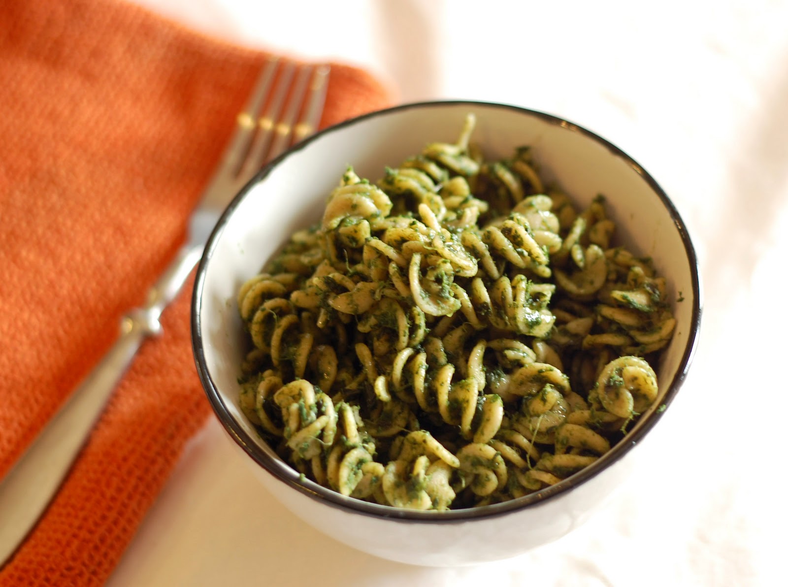 Tri to Cook Kale Basil Pesto