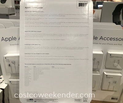 Costco 1304792 - Apple Accessory Bundle: great for any Apple lover