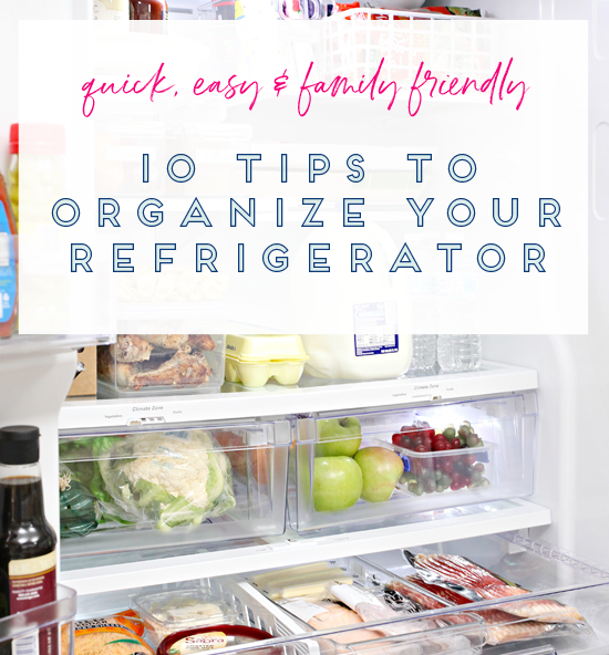 IHeart Organizing: Quick & Easy Tips to Organize Your Refrigerator!