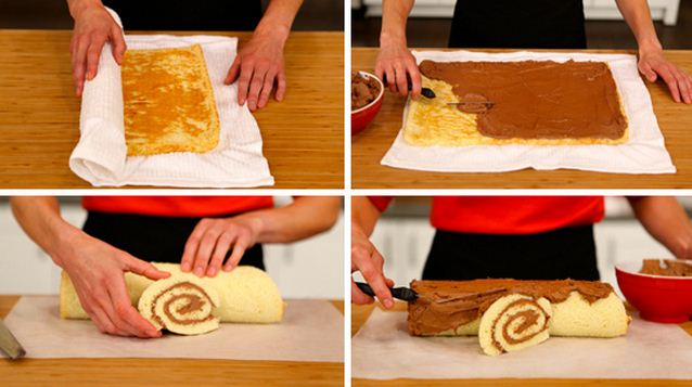 resep buche de noel atau yule log cake khas natal resep buche de noel atau yule log cake khas natal