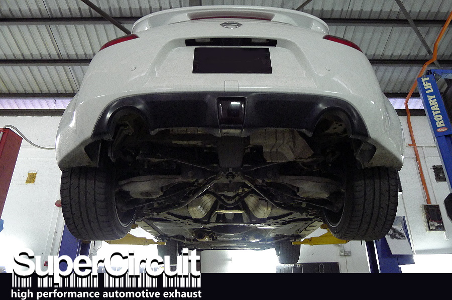 SUPERCIRCUIT Exhaust Pro Shop: Nissan 370Z Catback Exhaust Custom
