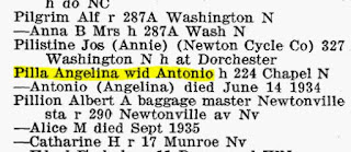This directory tells me exactly when Antonio died!