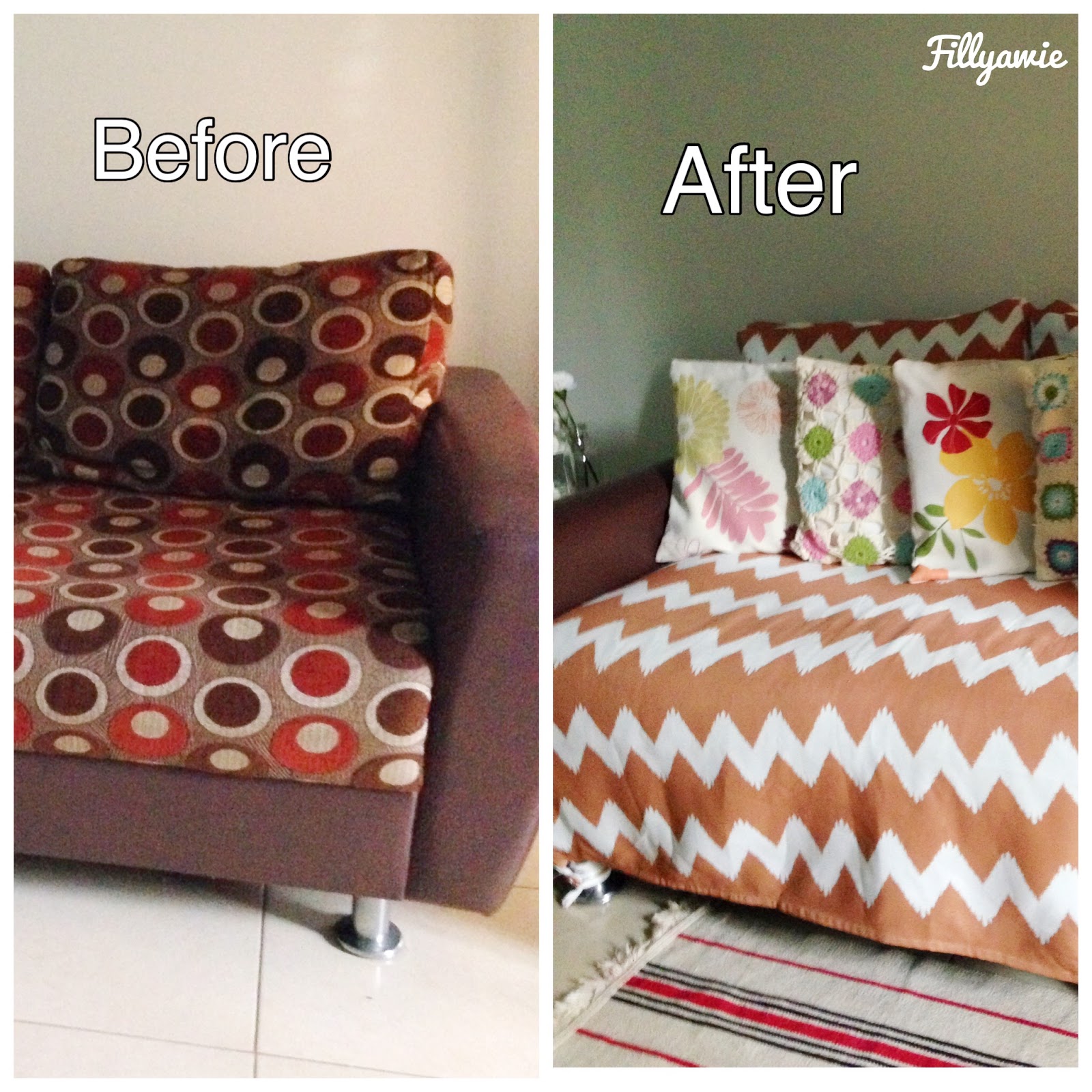  Membuat  Cover Sofa  Sendiri  DIY Making Sofa  Cover 