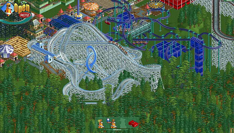 Indie Retro News: OpenRCT2 project - Open-Source adaptation of RollerCoaster  Tycoon 2, build 1541