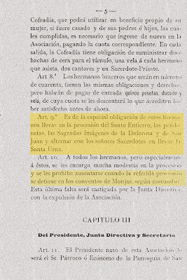 Constituciones de las cofradías unidas de Minerva y Vera Cruz. León, 1895. Foto y archivo G. Márquez