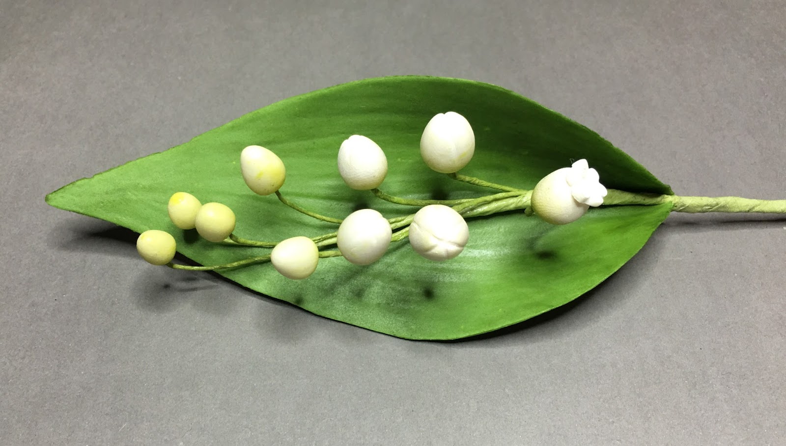 Confectionery Flowers Sugar Paste Lily of The Valley Evolution