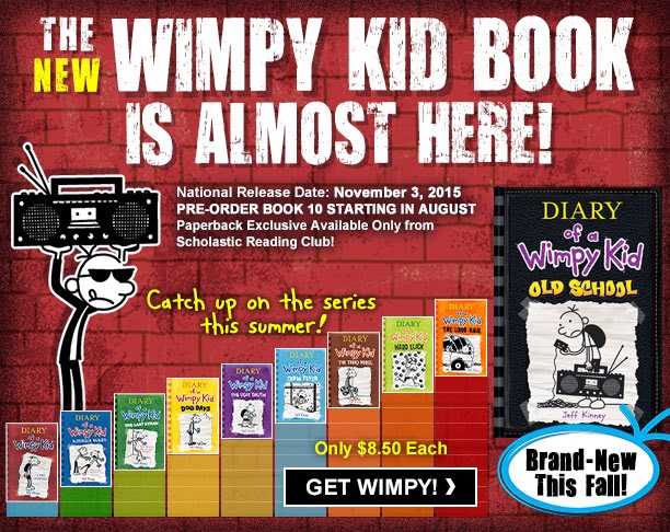 The Write Path: Cover reveal- Diary of a Wimpy Kid #10- Old School by ...