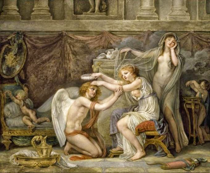 "Σχεδόν ολόκληρη η ελληνική μυθολογία βρίσκεται αποτυπωμένη στον ουρανό" Jean-baptiste-greuze-psyc