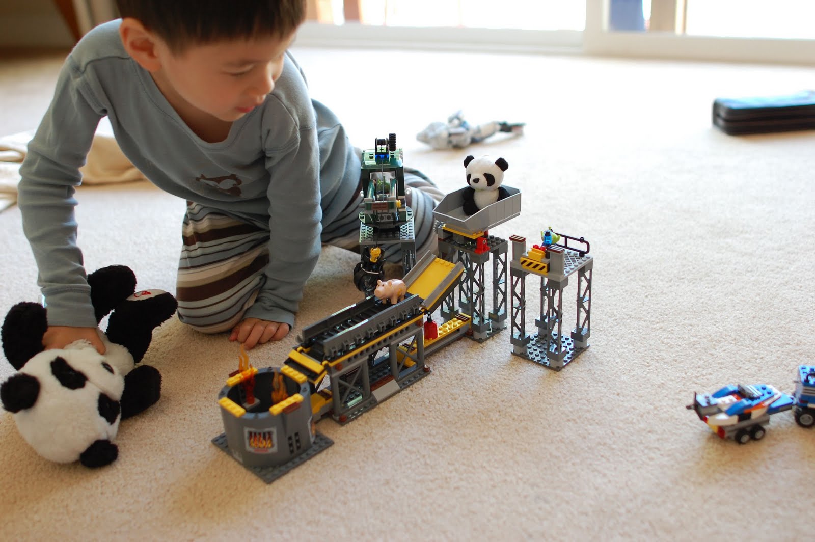 Cameron Loves Legos Toy Story Trash Compactor Escape