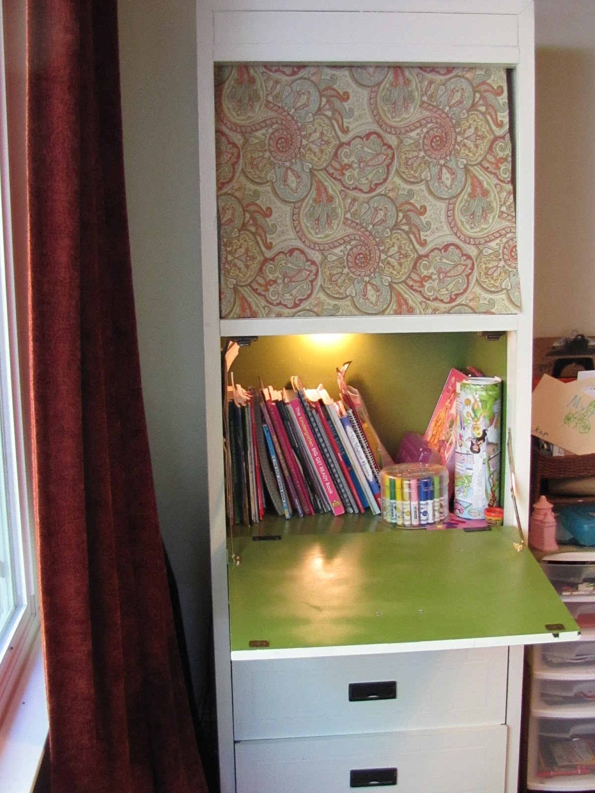 Our Humble Nest Another New to Us Redo! Craigslist Bookcase/Desk Free Find