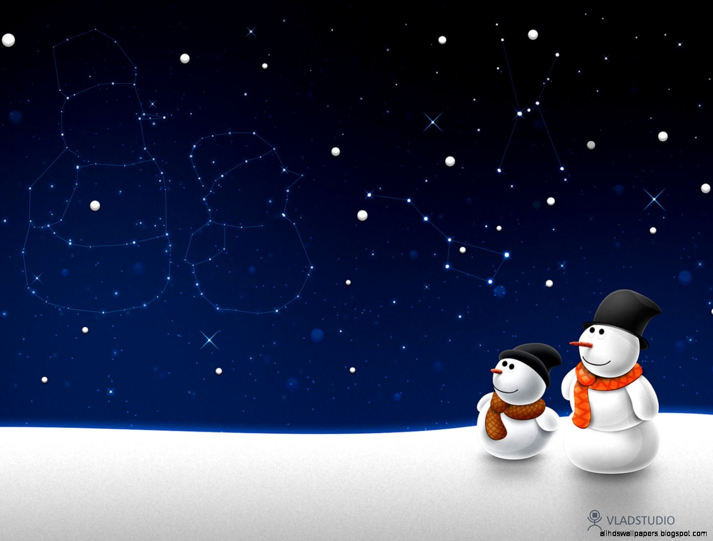 Winter Christmas Desktop Free Wallpaper