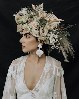 K'Mich Weddings - wedding planning - bridal headpiece - art design headpiece- instagram