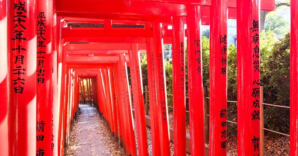 莉雅 蘇肥游 日 東京 根津神社 千本鳥居