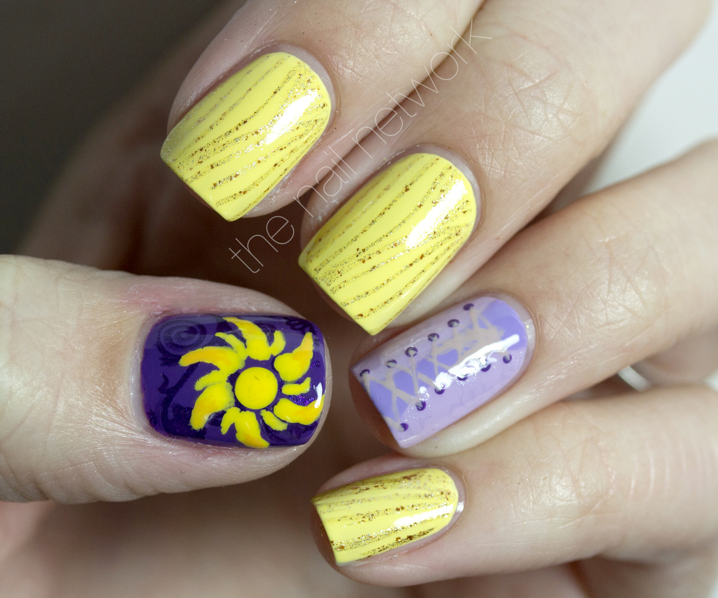 Step-by-Step Disney Princess Nail Art Tutorial for Beginners - wide 5