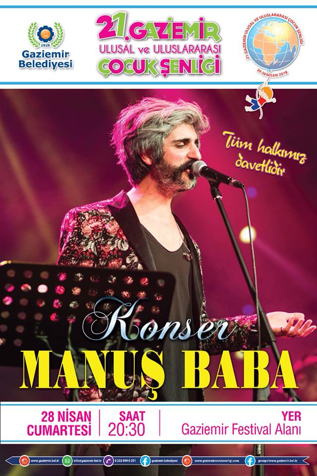 manu baba konseri 28 nisan 2018 gaziemir festival alan manu baba konseri 28 nisan 2018 gaziemir festival alan