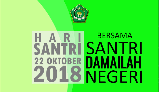 Draft Desain Kegiatan Hari Santri Nasional 2018