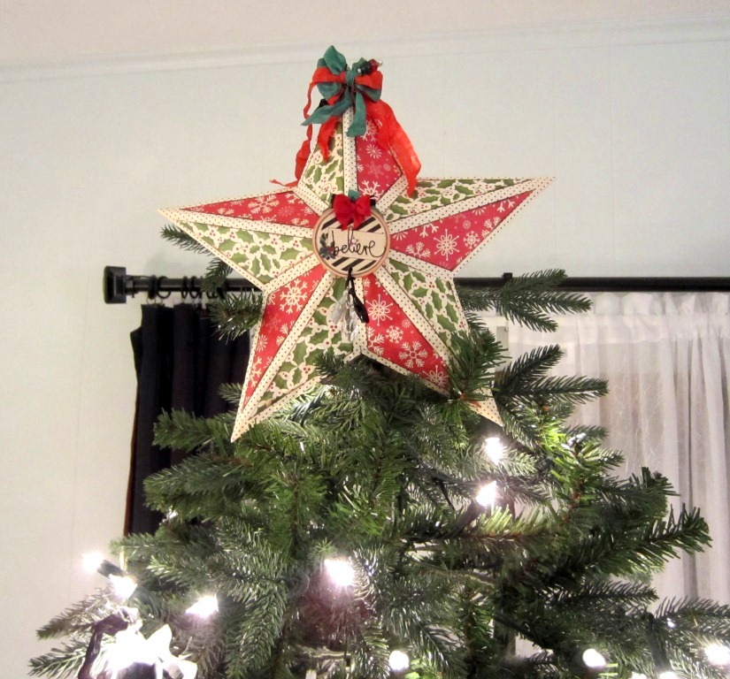 A Little Bit of Bling: Christmas Tree Topper