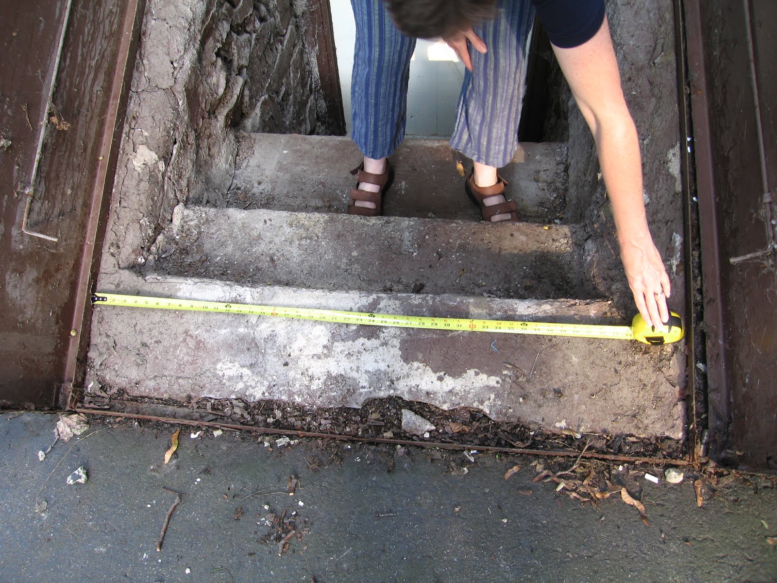 House out of Focus Basement bulkhead