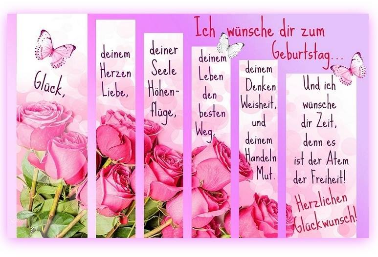 Alles Gute Zum Geburtstag Spruche Gedichte Und Gedanken Gute
