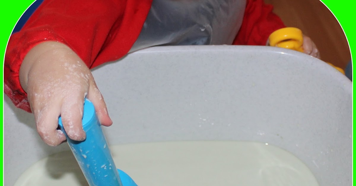 Cornflour Goop Play and Learn Every Day