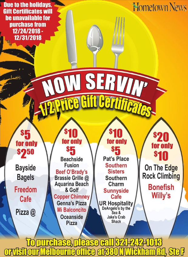 Space Coast Coupons Inc.: December 2018